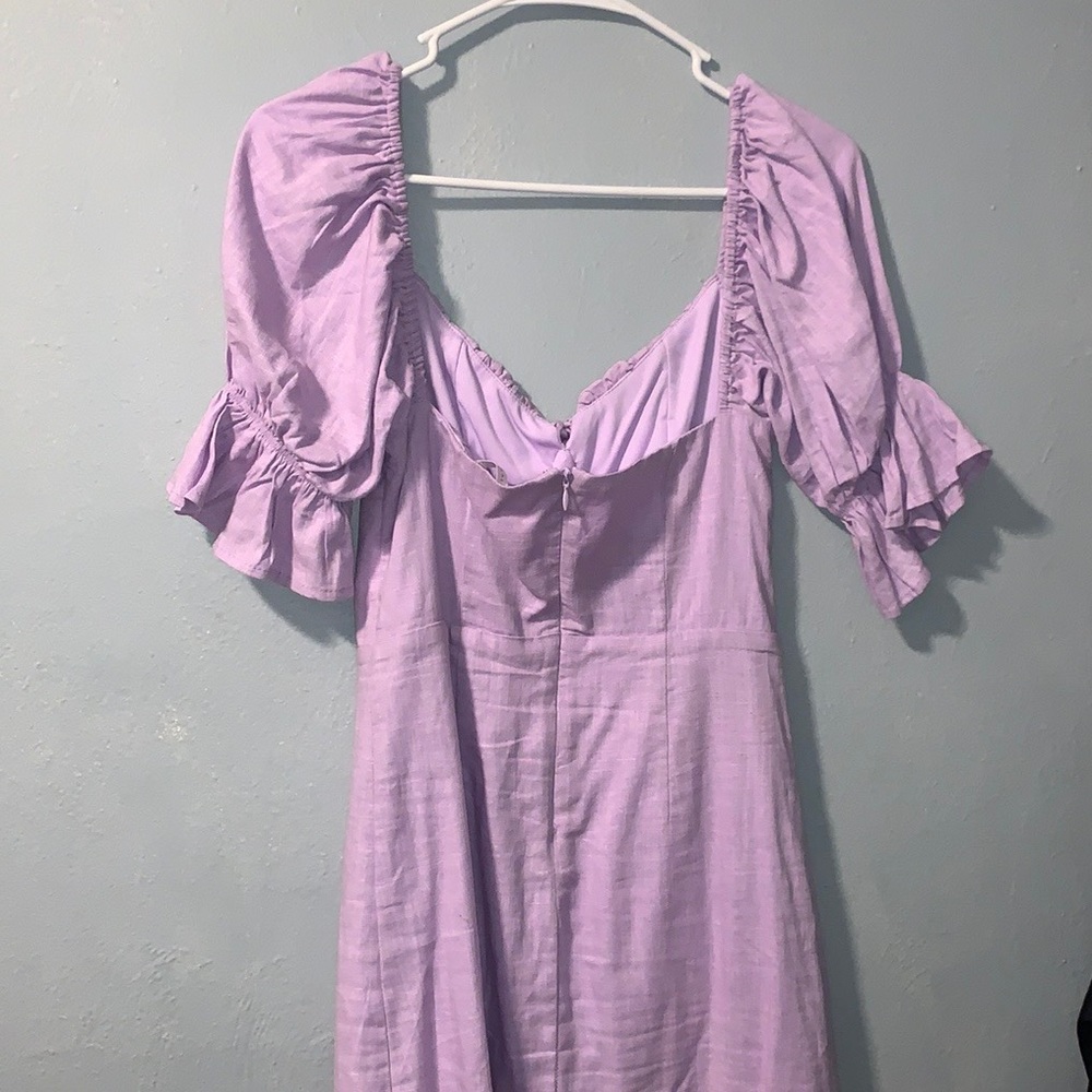 MissLola Lilac cute summer dress - Picture 3 of 4